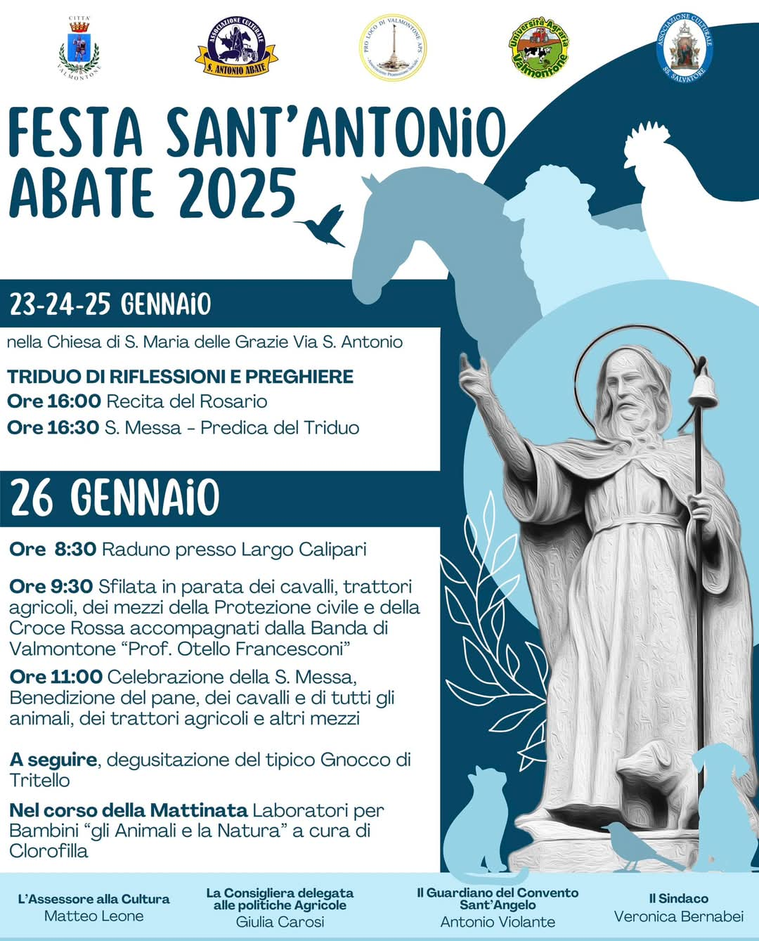 Sant'Antonio Abate 2025 - Città di Valmontone