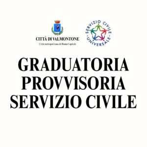Servizio Civile Universale 2025/2026: la graduatoria provvisoria